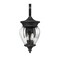 Z-Lite Davina 3 Light Outdoor Wall Light, 9in. W x 21.5in. H, Black 5016M-BK - alternate 6